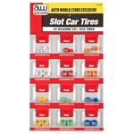 Auto World 161 4 Gear Silicon Colored Tires 6 sets (24)