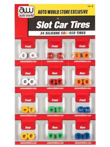 SCM162 Super III Silicon Colored Tires 6 sets (24)