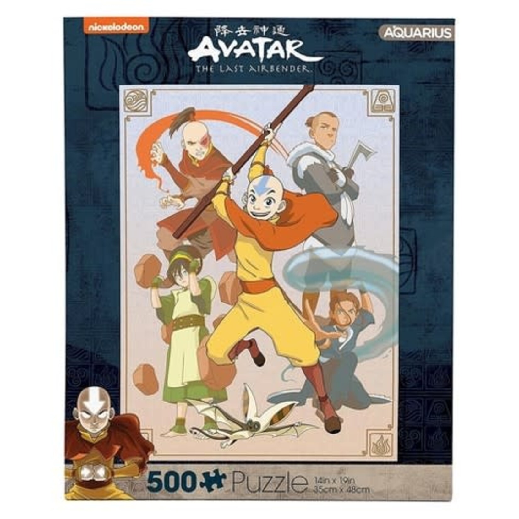 AQUARIUS Avatar The Last Airbender Cast 500 Piece Puzzle