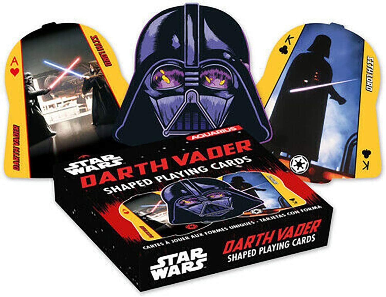 Darth Vader Shaped Playing Cards