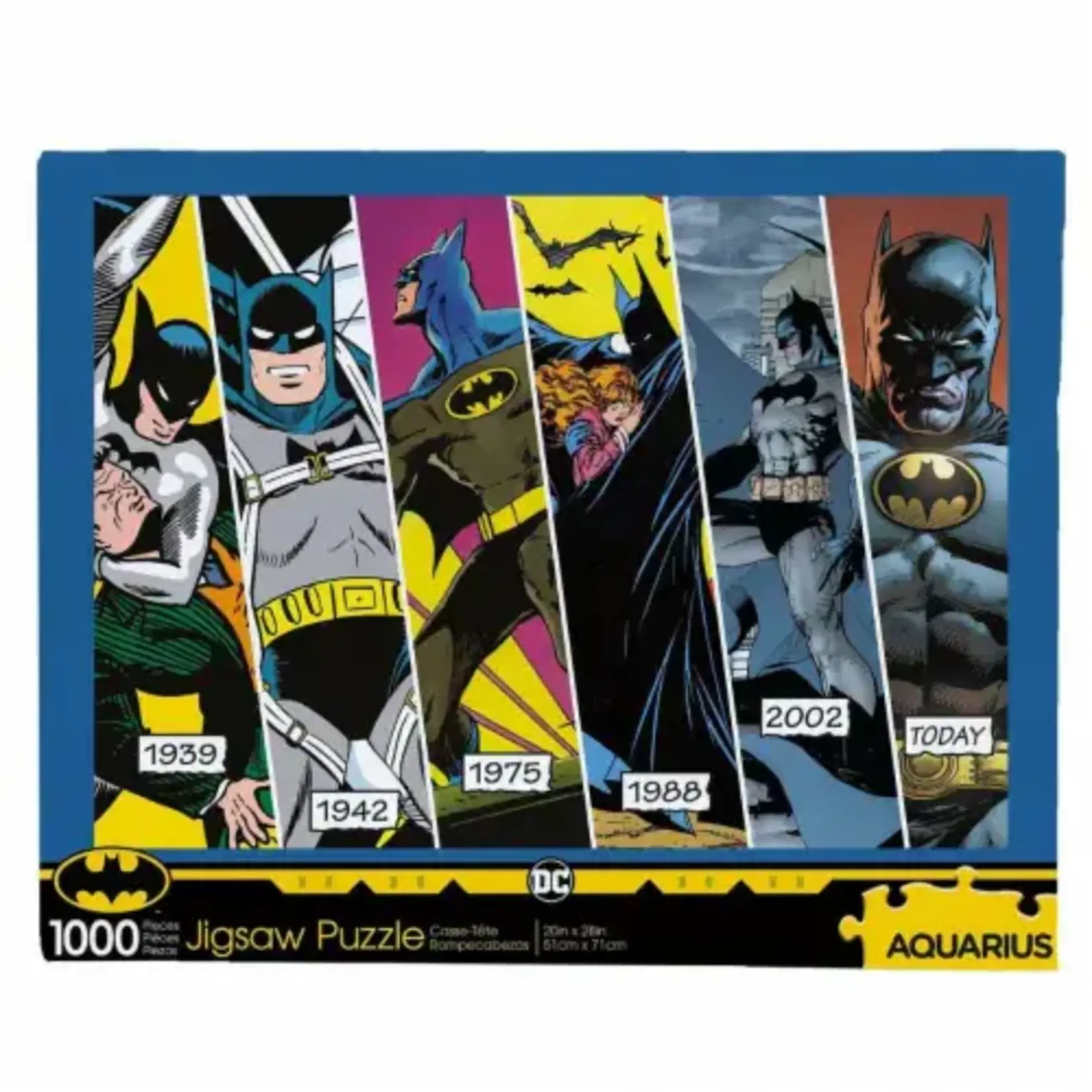 AQUARIUS DC Comics Batman Timeline 1000 Piece Puzzle