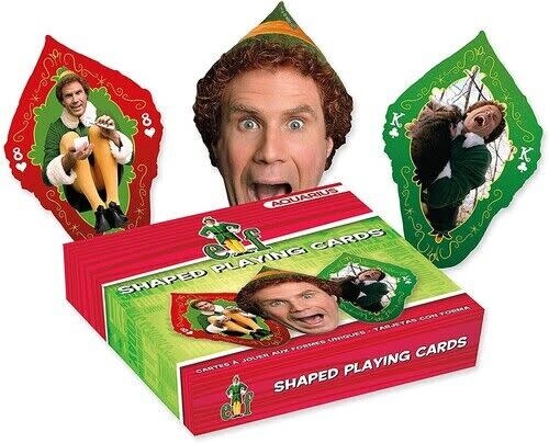 Elf Buddy Shaped Playing Cards
