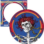 AQUARIUS Grateful Dead Skull & Roses 450 Piece Record Disc Puzzle