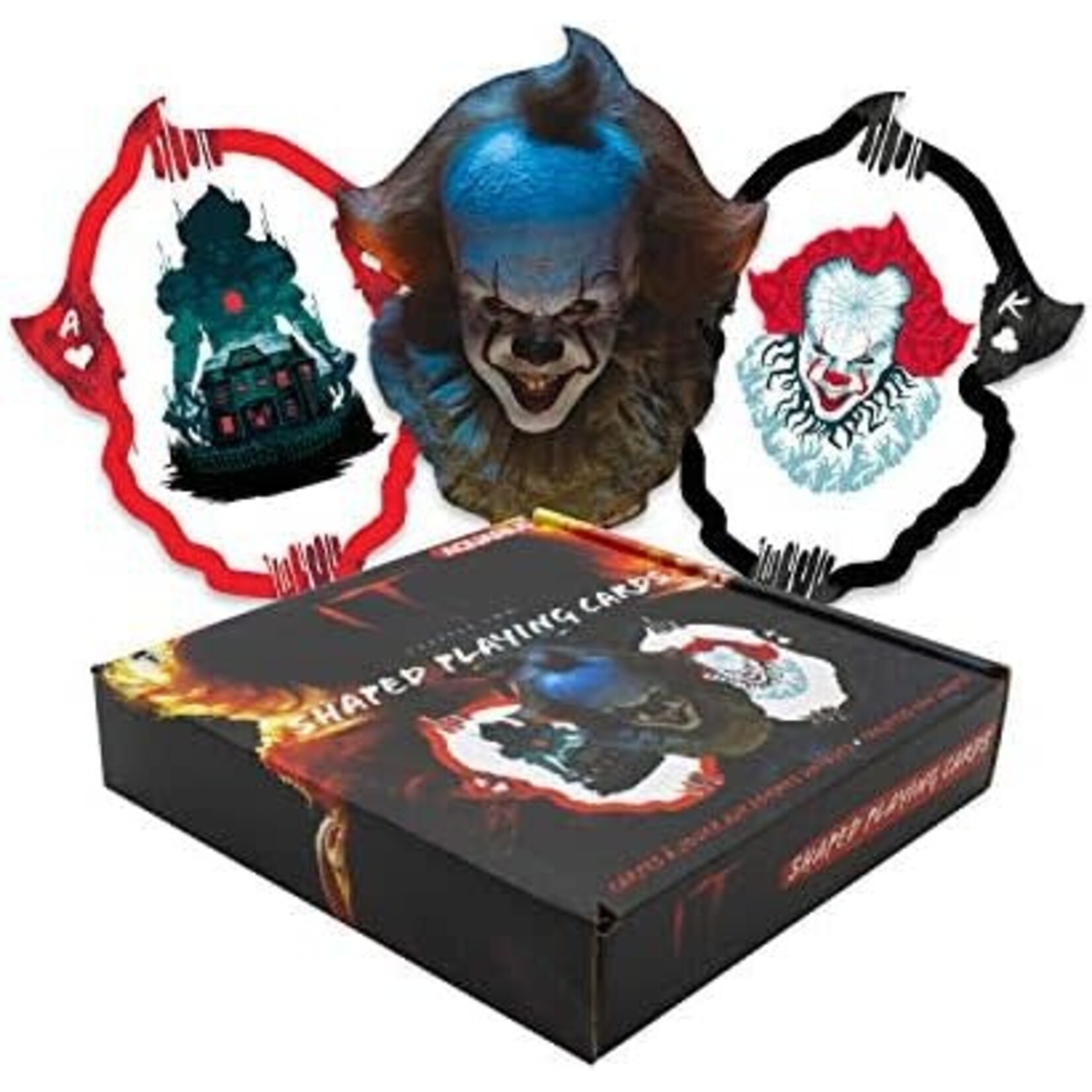 AQUARIUS IT- Pennywise Shaped Playing Cards