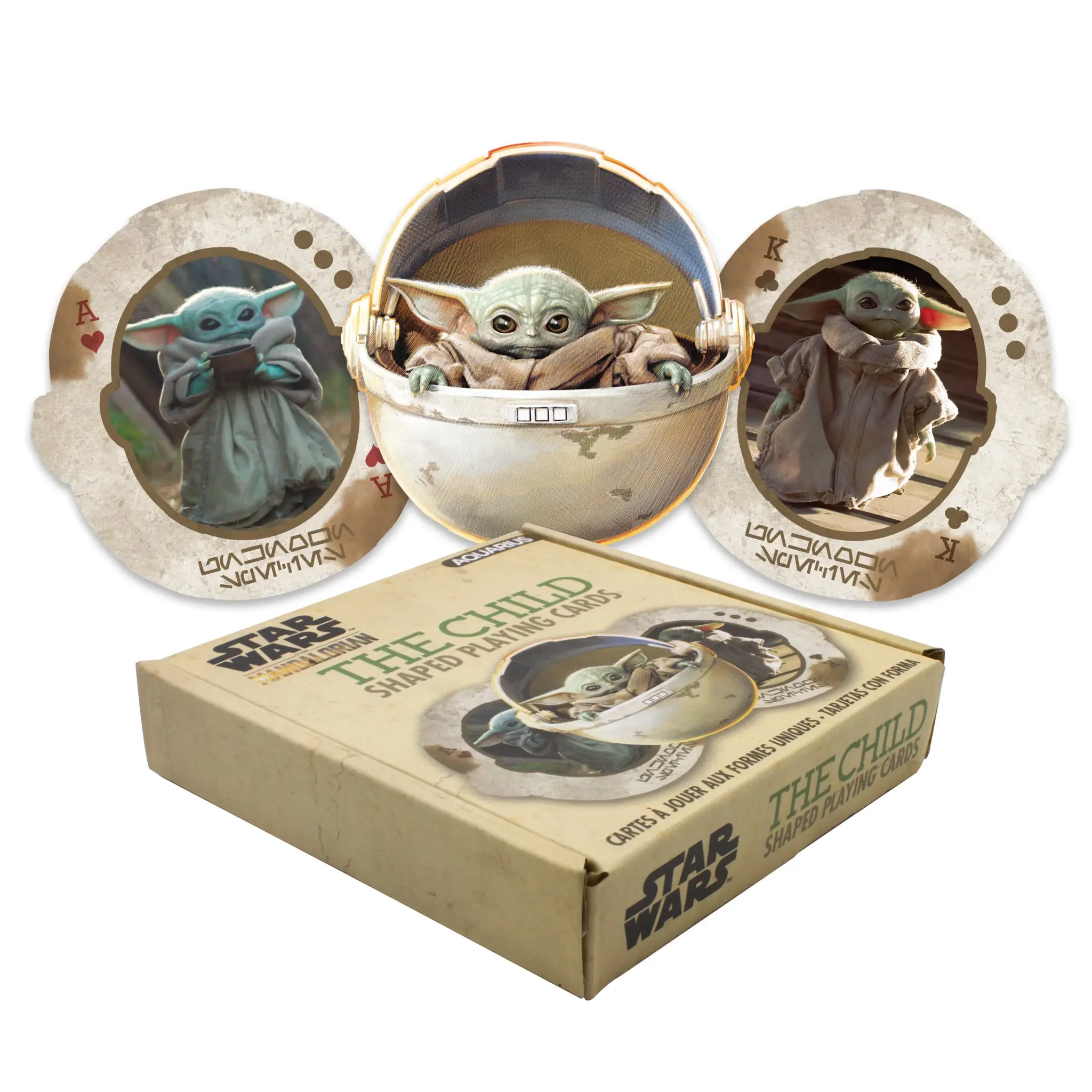 Star Wars - Mandalorian The Child Shaped Playing Cards