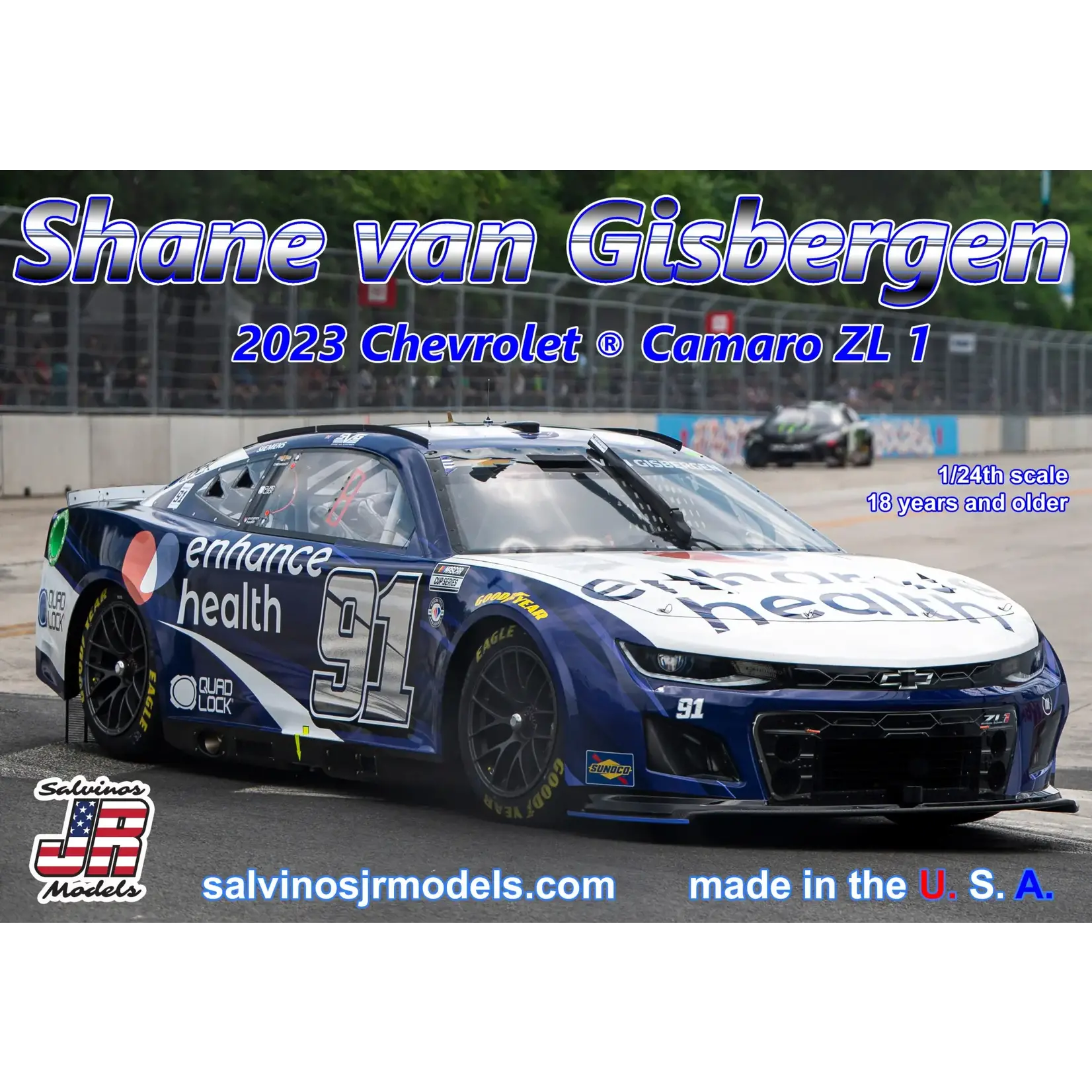 Salvinos 41294 2023 Shane van Gisbergen Trackhouse Racing Camaro