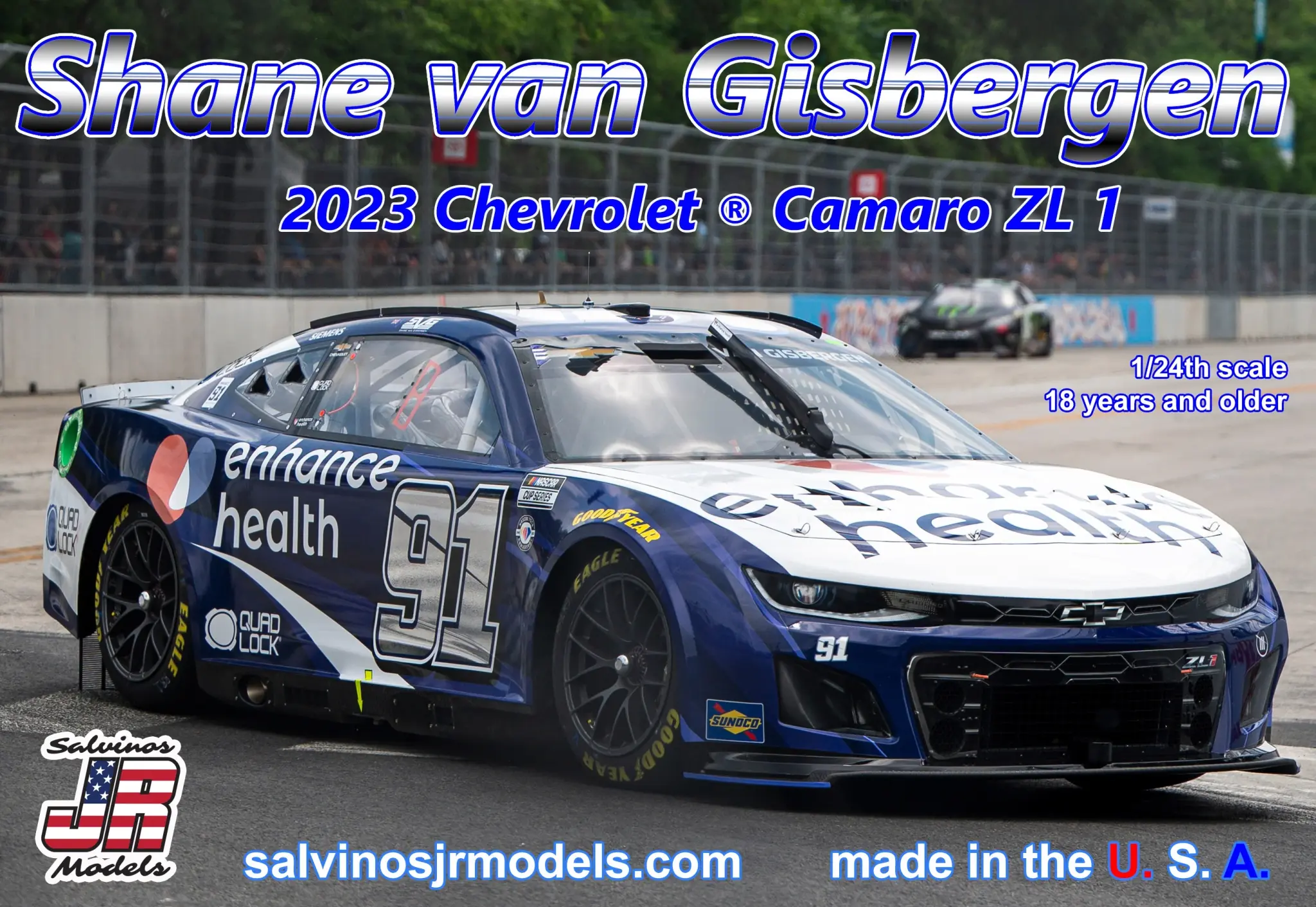 41294 2023 Shane van Gisbergen Trackhouse Racing Camaro