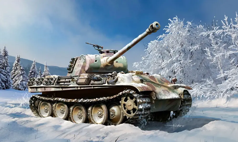 13529 1/35 PzKpfw V Panther Ausf G Early Tank