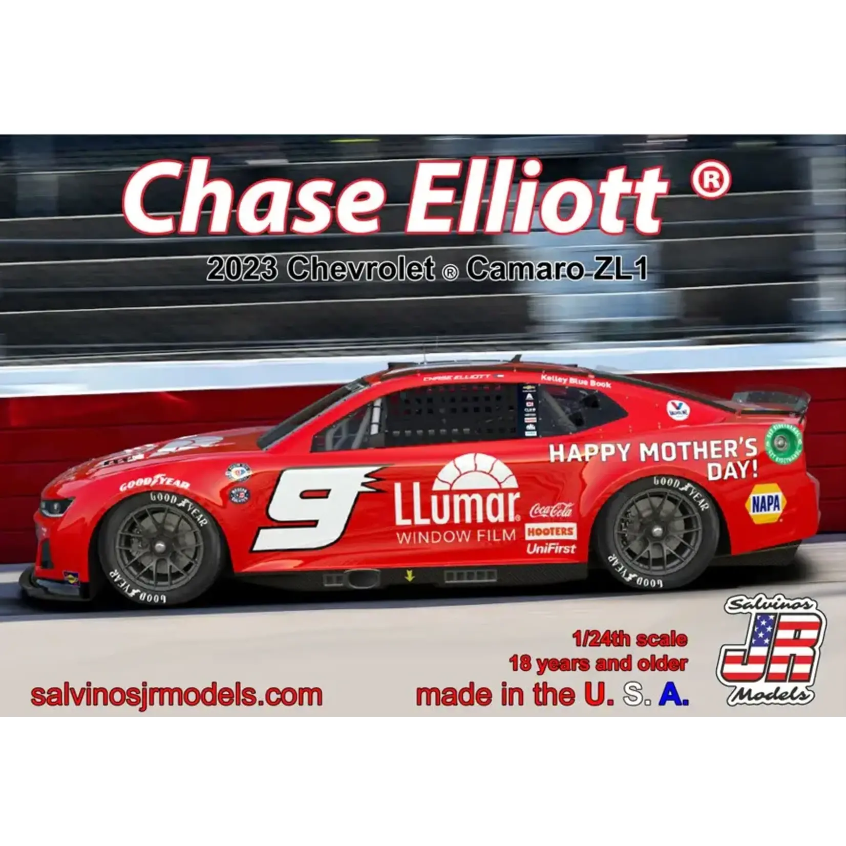 Salvinos 2023CED 1/24 Chase Elliott 2023 Camaro
