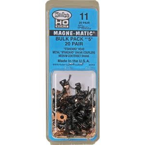 11 HO Bulk Pack - 20 pair of #5 Coupler