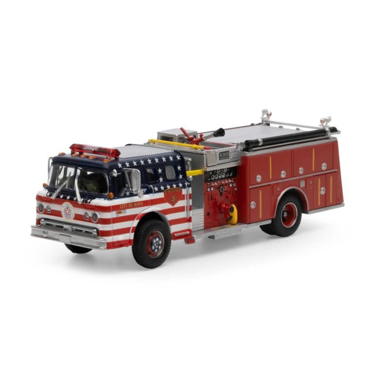 Athearn 92022 HO Ford C Fire Truck Napa California