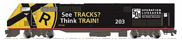 1766039 N P42 Amtrak Operation Life Saver 203