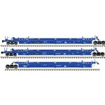 Atlas 20006624 HO 53' Articulated Well Car Set TTX (xBRAN DTTX PATCH) 888873