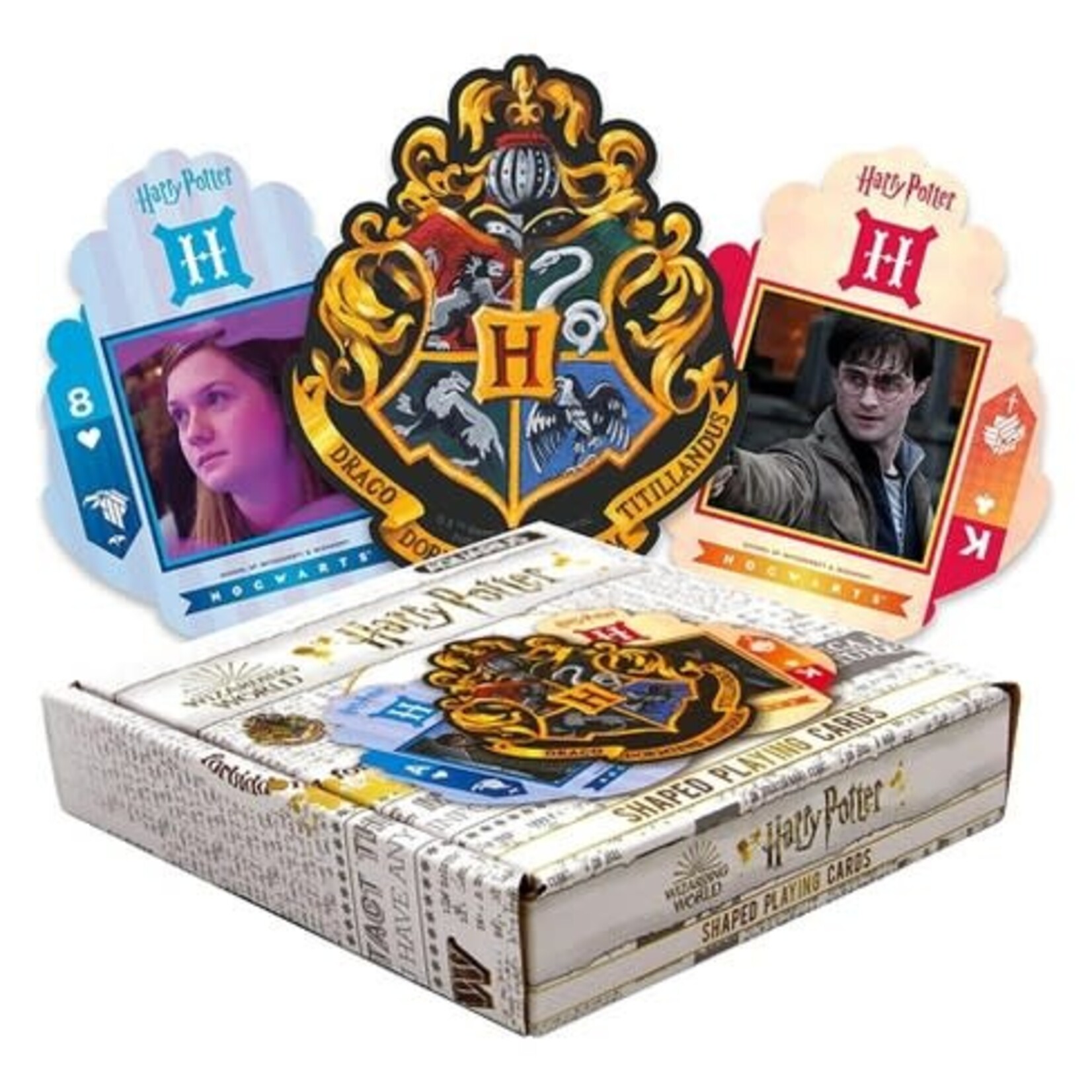 AQUARIUS Harry Potter Shaped Playing Cards