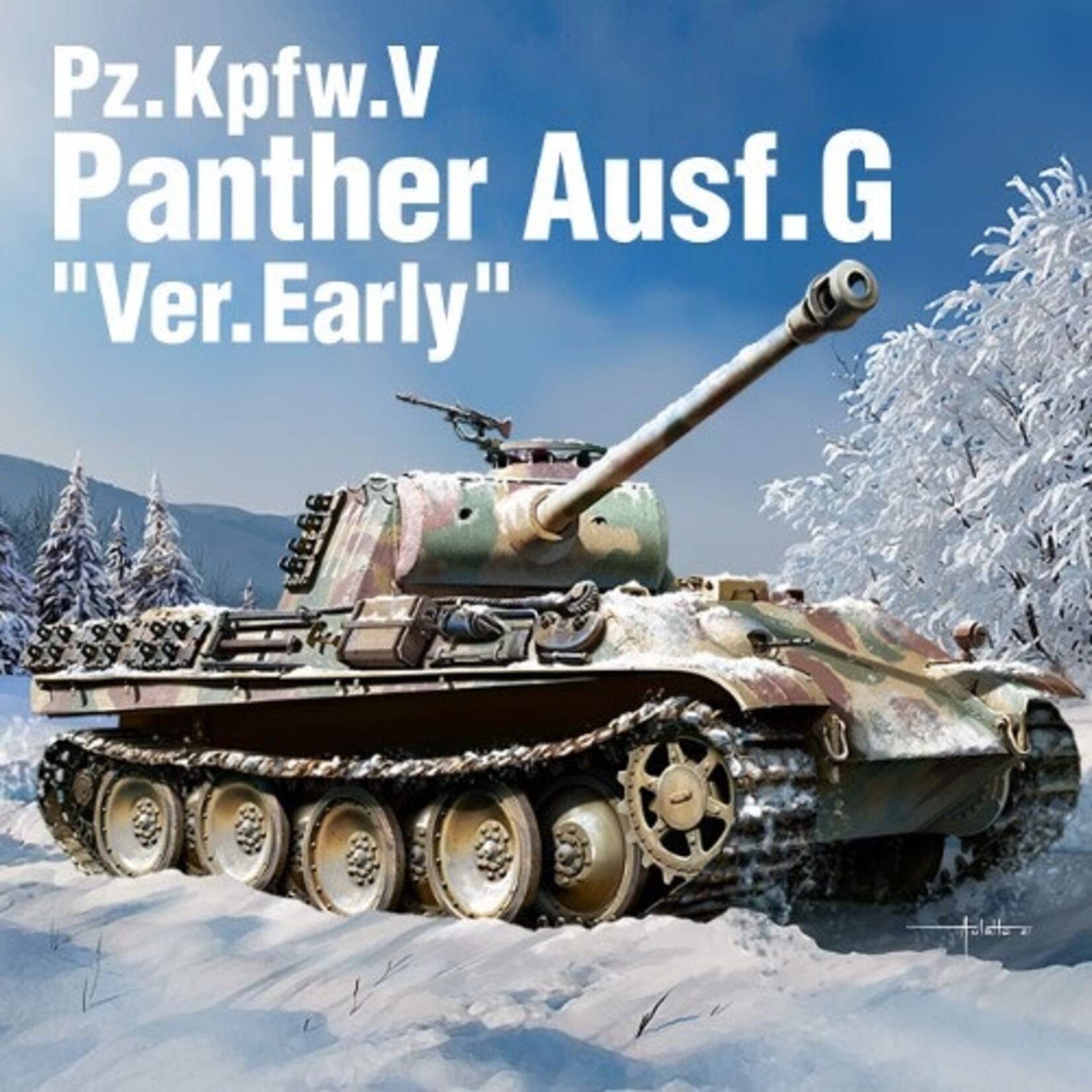 Academy 13529 1/35 Pz.Kpfw.V Panther Ausf.G "Ver.Early"