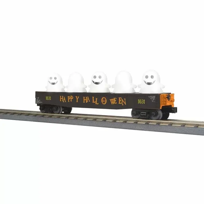 3072226 O Halloween Gondola w/ Flickering Ghosts
