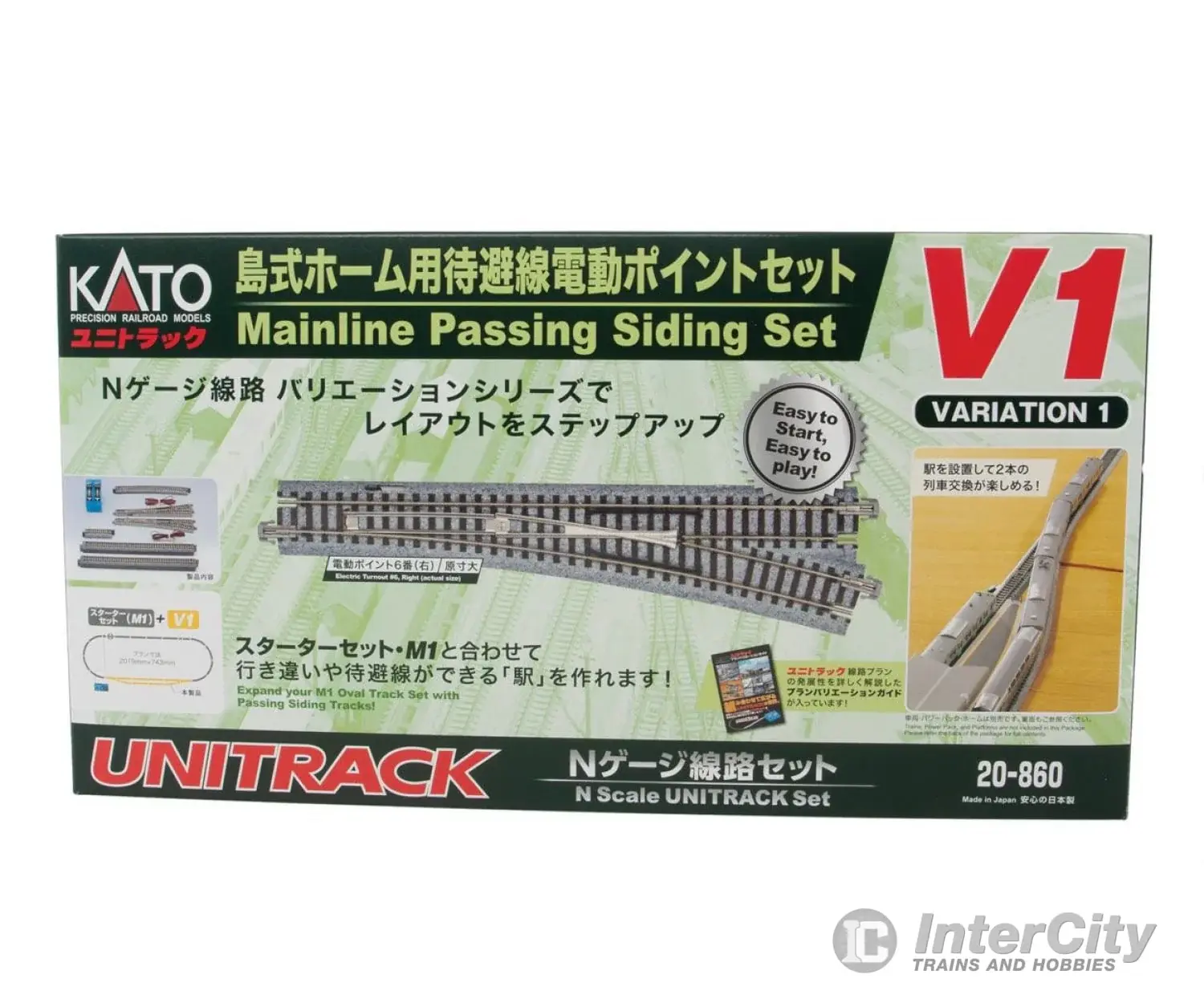 20860 N V1 Mainline Passing Siding Set