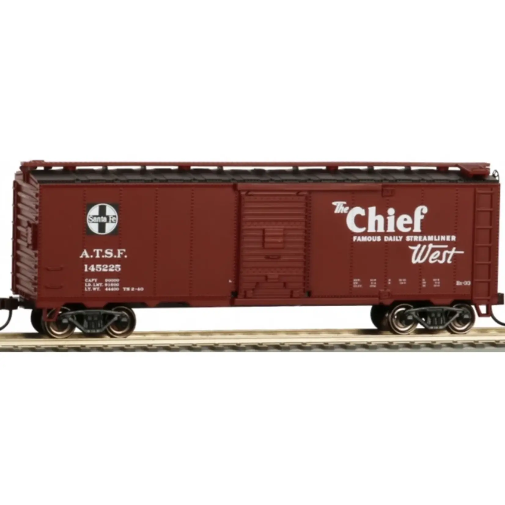 Bachmann 16505 HO 40' Sante Fe Boxcar - Chief