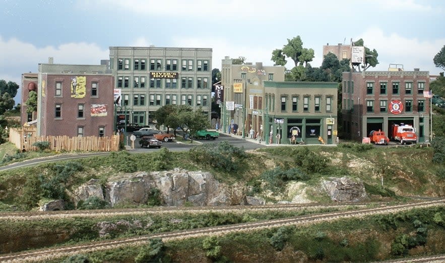 1487 HO River Pass Building Kit #3 - 15 Kits plus details