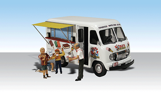 5541 HO Ike's Ice Cream Truck AutoScenes