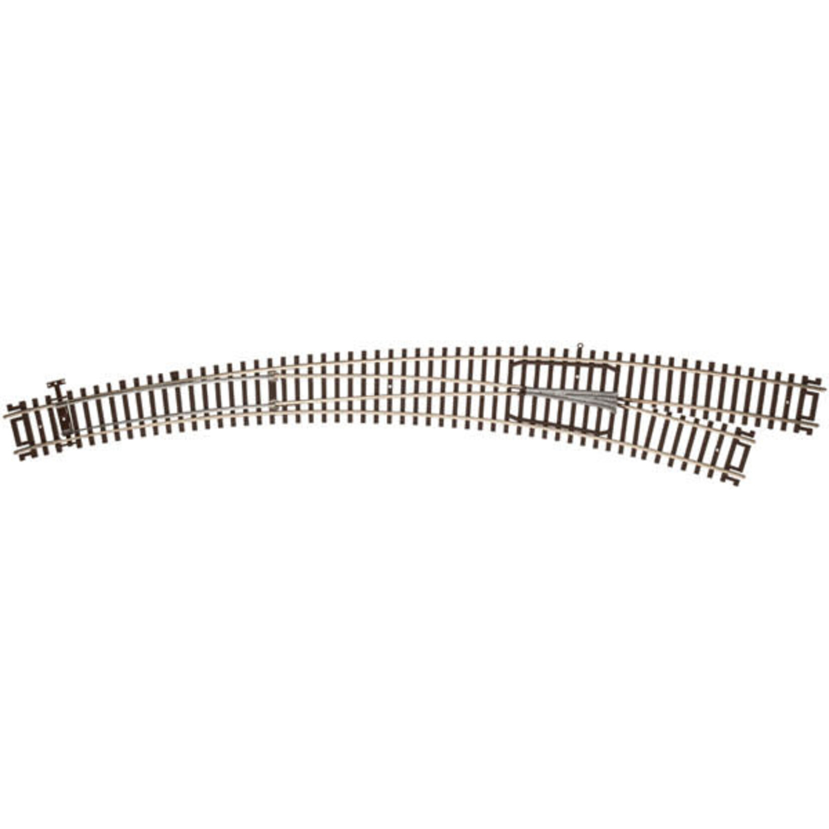 Atlas 596 HO Code 83 Curved Turnout - Right