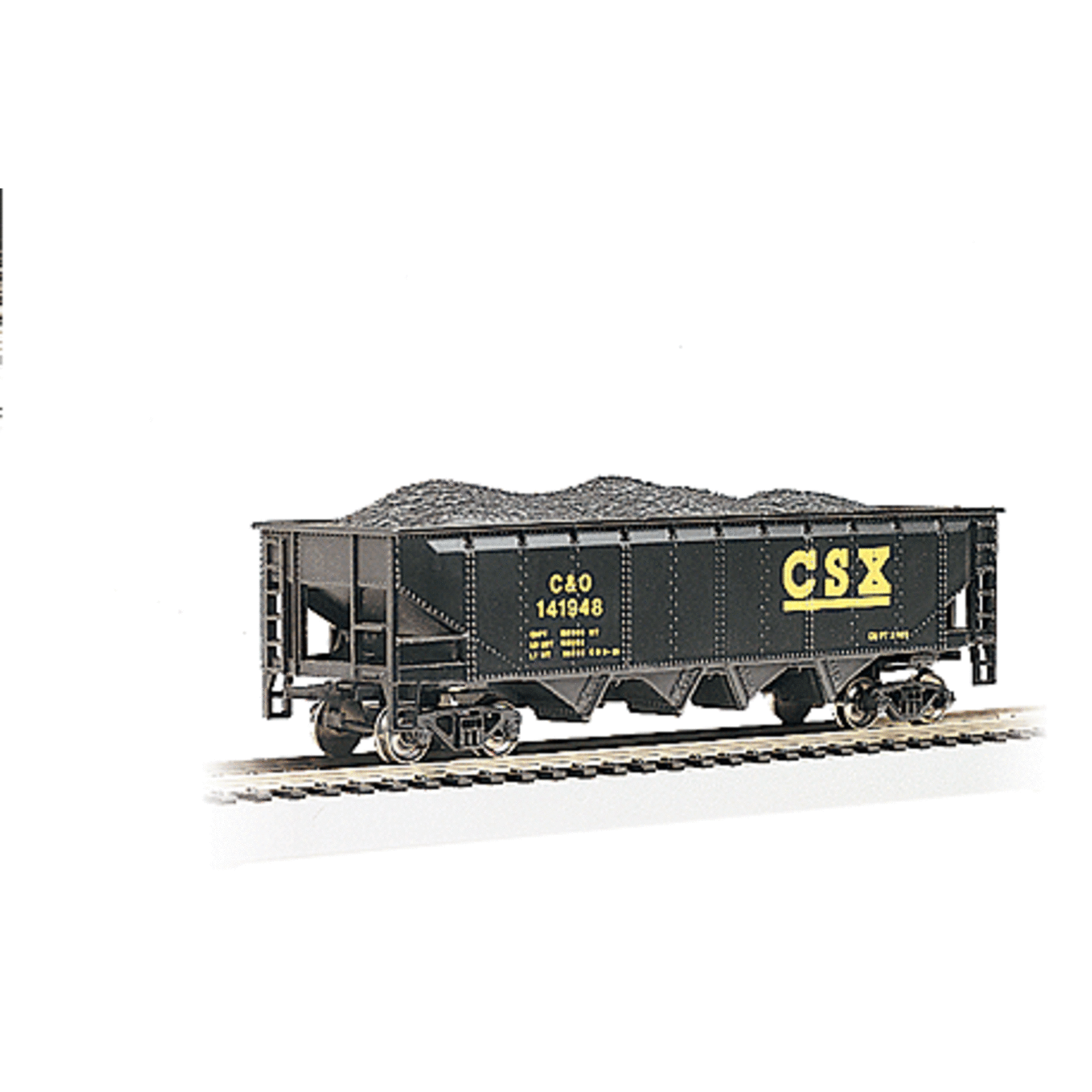 Bachmann 17618 HO 40' CSX Quad Hopper Black