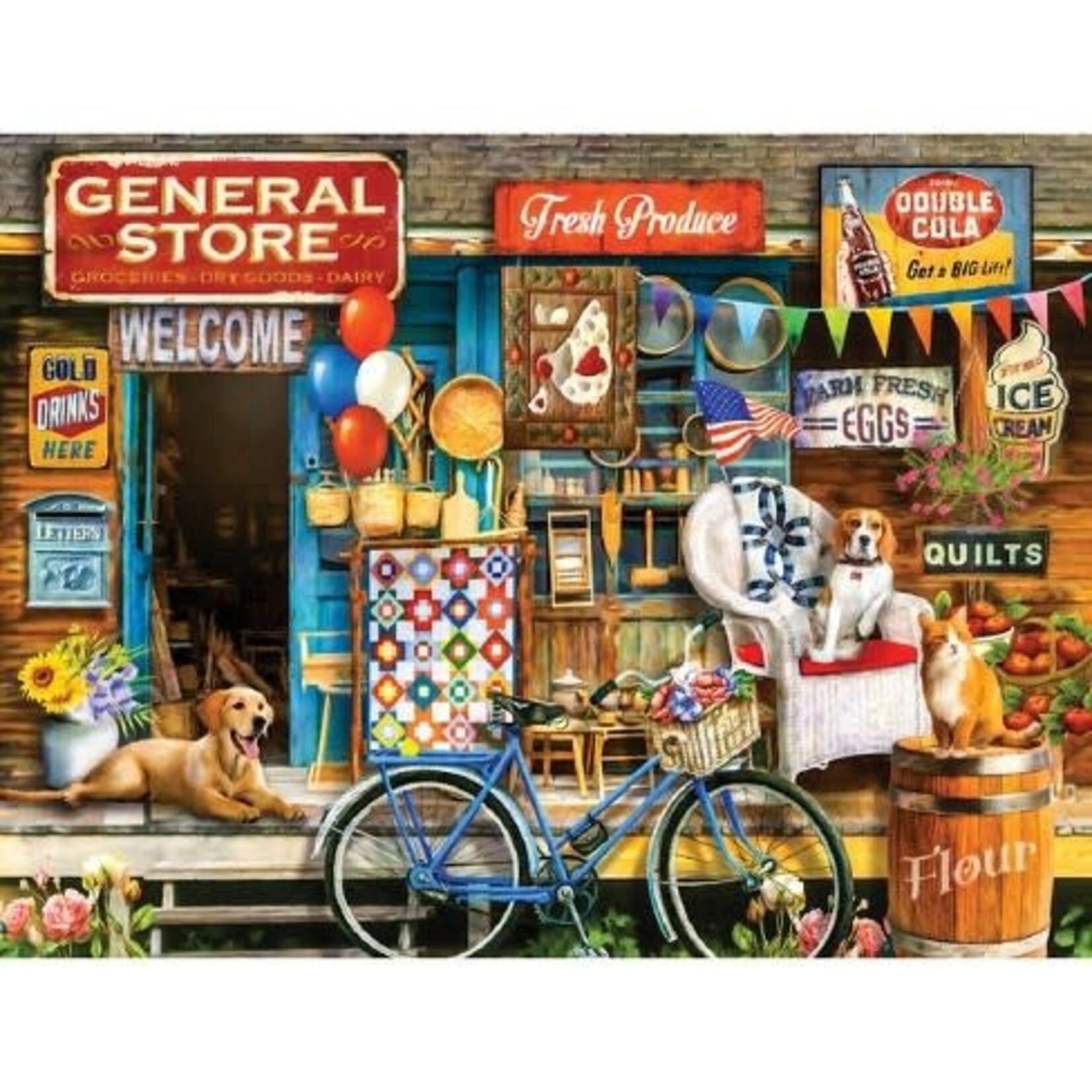 Suns Out 29822 Waiting at the Store 300 Piece Jigsaw Puzzle