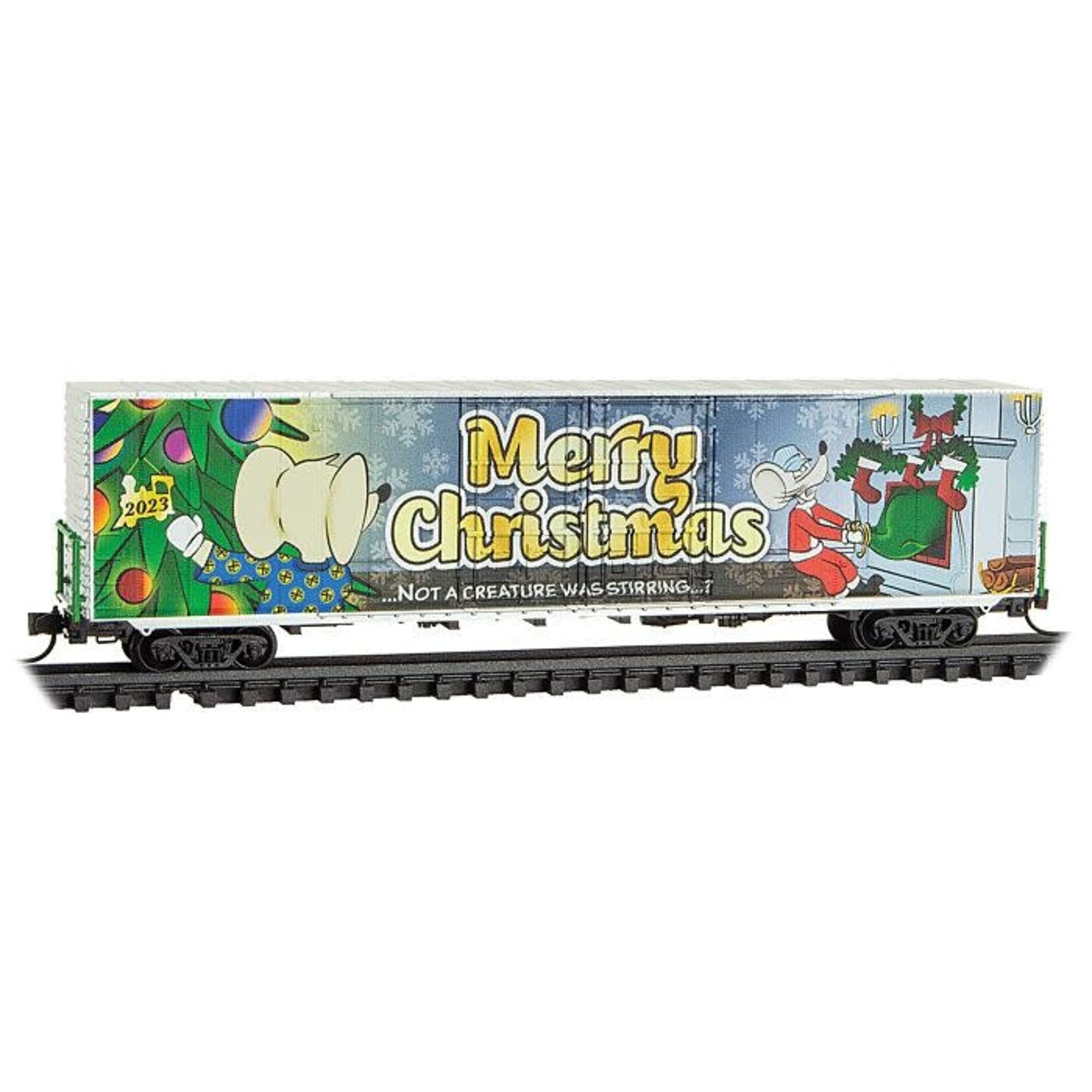 Micro Trains Line 10200280 N Micro-Mouse Christmas 2023