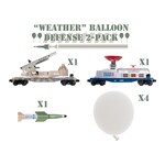 Lionel 2428100 O Weather Balloon Defense 2 Pack