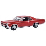 Oxford Diecast 87PG66002 Pontiac 1966 GTO -Red