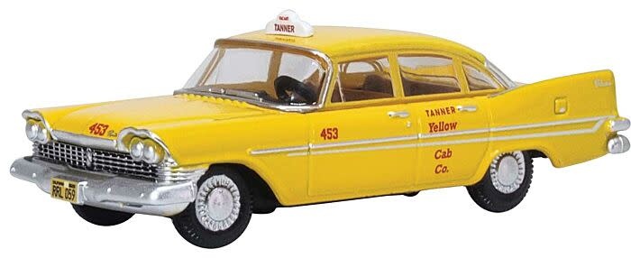 87PS59002 Plymouth 1959 Belvedere -Tanner yellow Cab