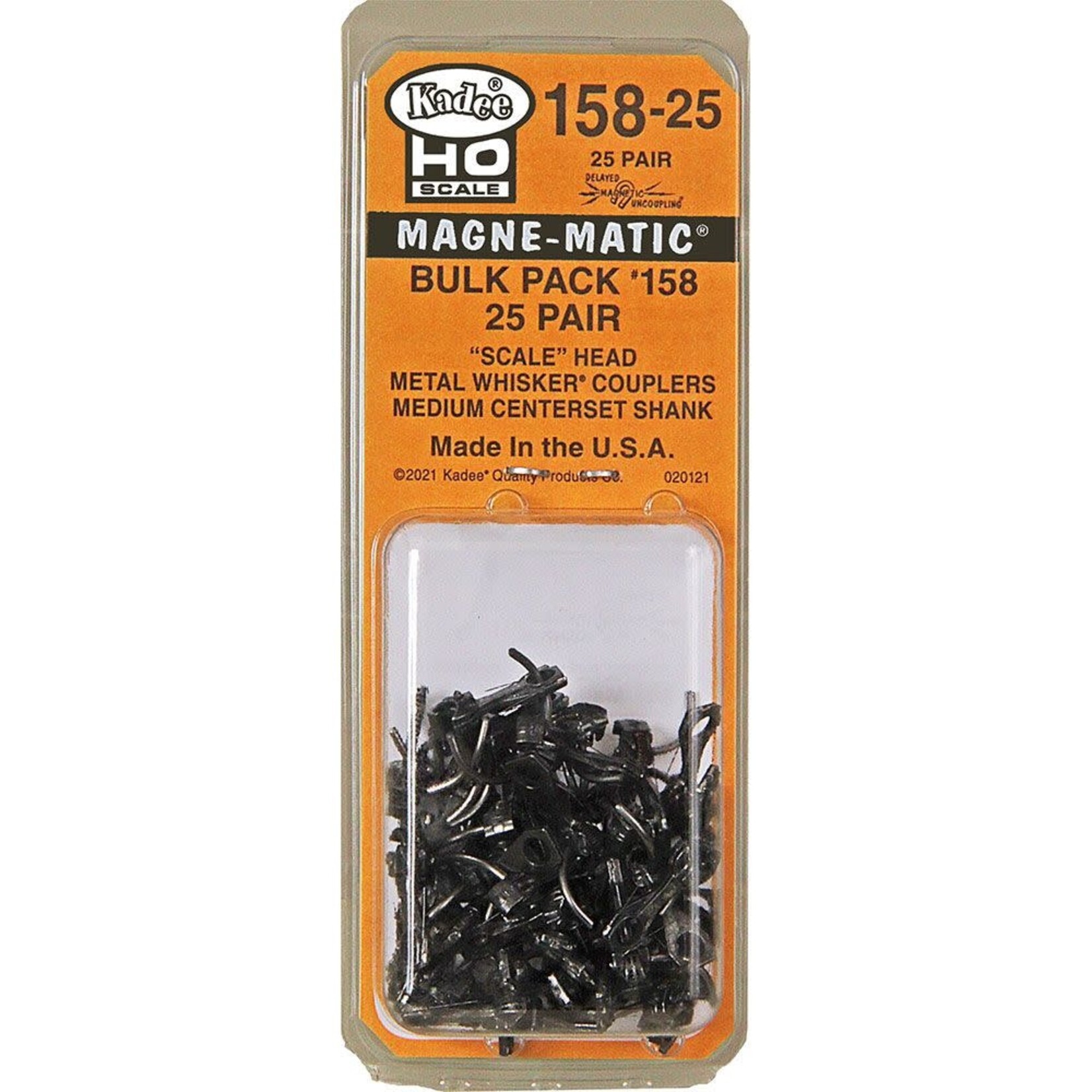 Kadee 158-25 Bulk Pack - 25 Pair