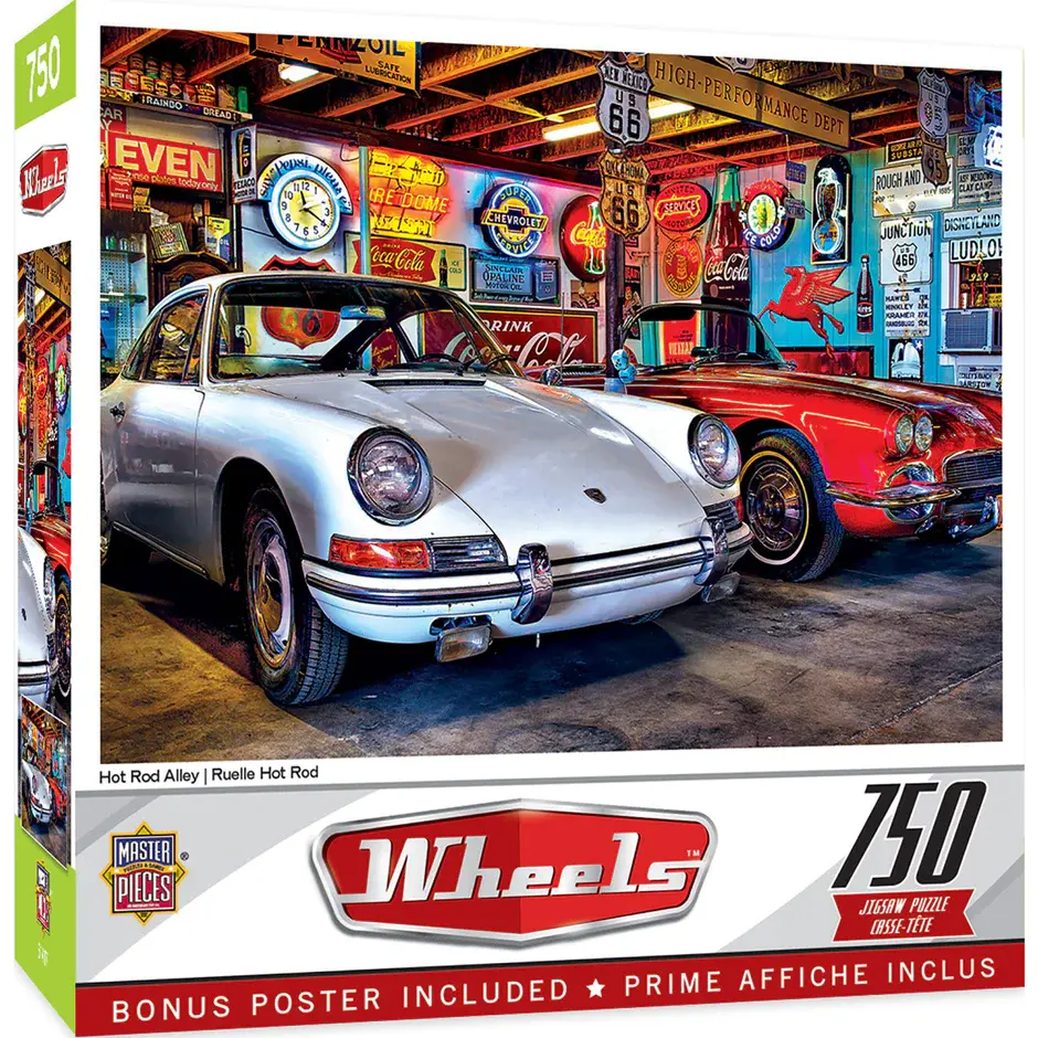 32069 Hot Rod Alley 750 Piece Puzzle