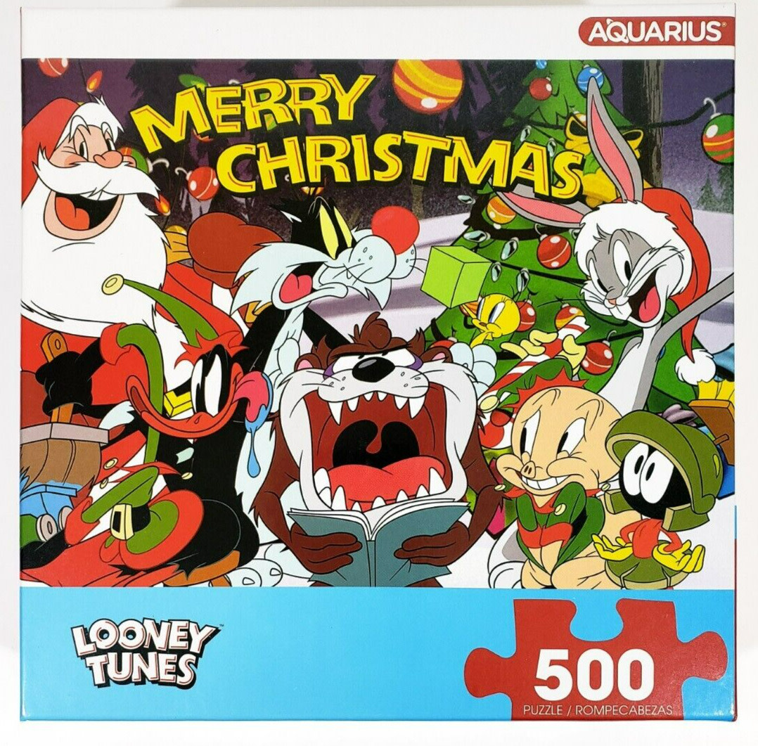 AQUARIUS 62530 Looney Tunes Christmas 500 Piece Puzzle - Chuck's