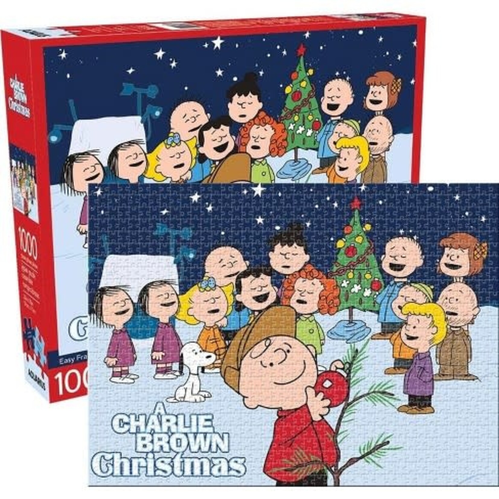 AQUARIUS 62912 Charlie Brown Christmas 1000 Piece Puzzle