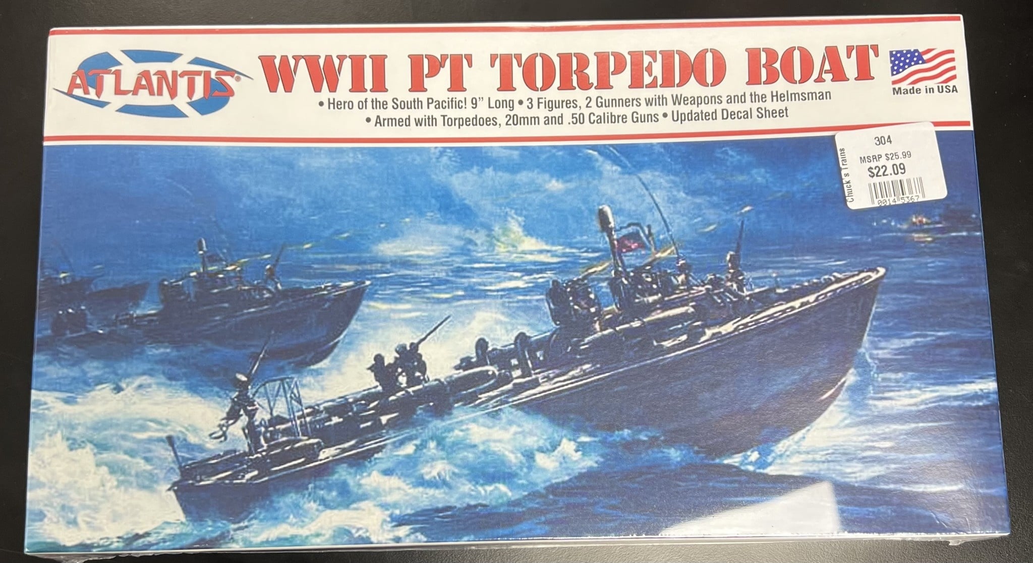 304 WWII PT Torpedo Boat
