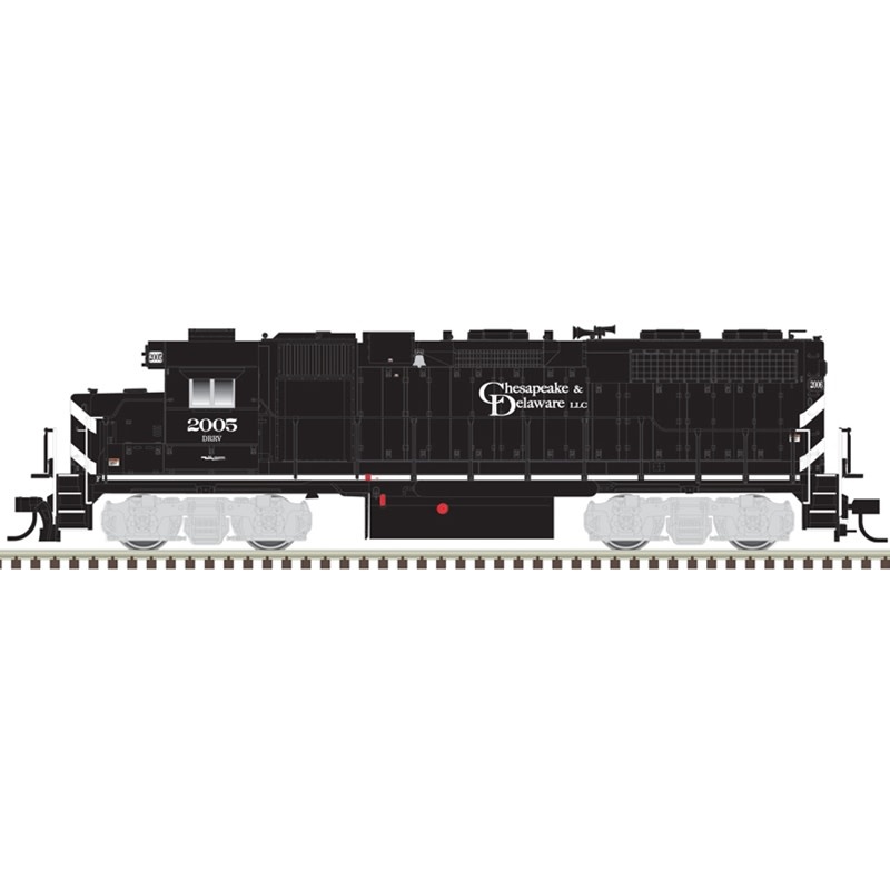 10004052 HO GP38 Silver Chesapeake & Ohio #2005