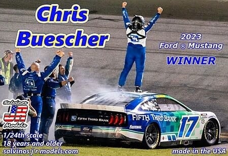 1/24 Chris Buescher 2023 NASCAR Ford Mustang Dayton 400 Limited