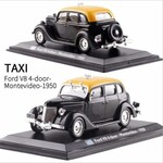 Oxford Diecast ACTX02a O 1950 Ford V8 Montevideo Taxi (note: damaged packaging)
