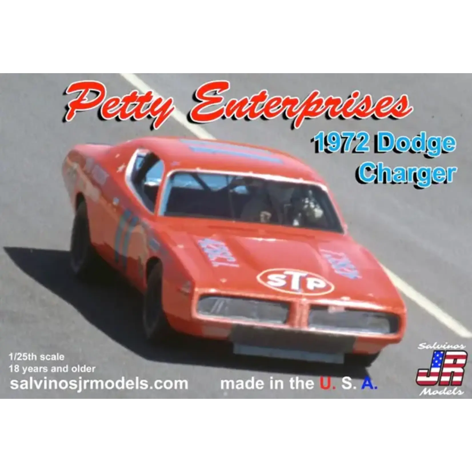 Salvinos 24568 1972 Dodge Charger Petty 1:24