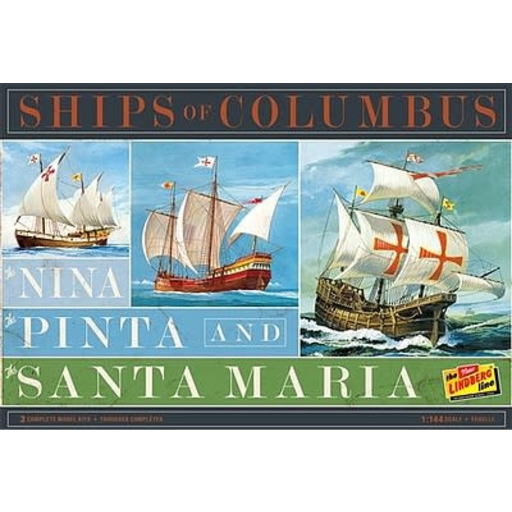 Lindberg 223 Nina, Pinta & Santa Maria(3pk)