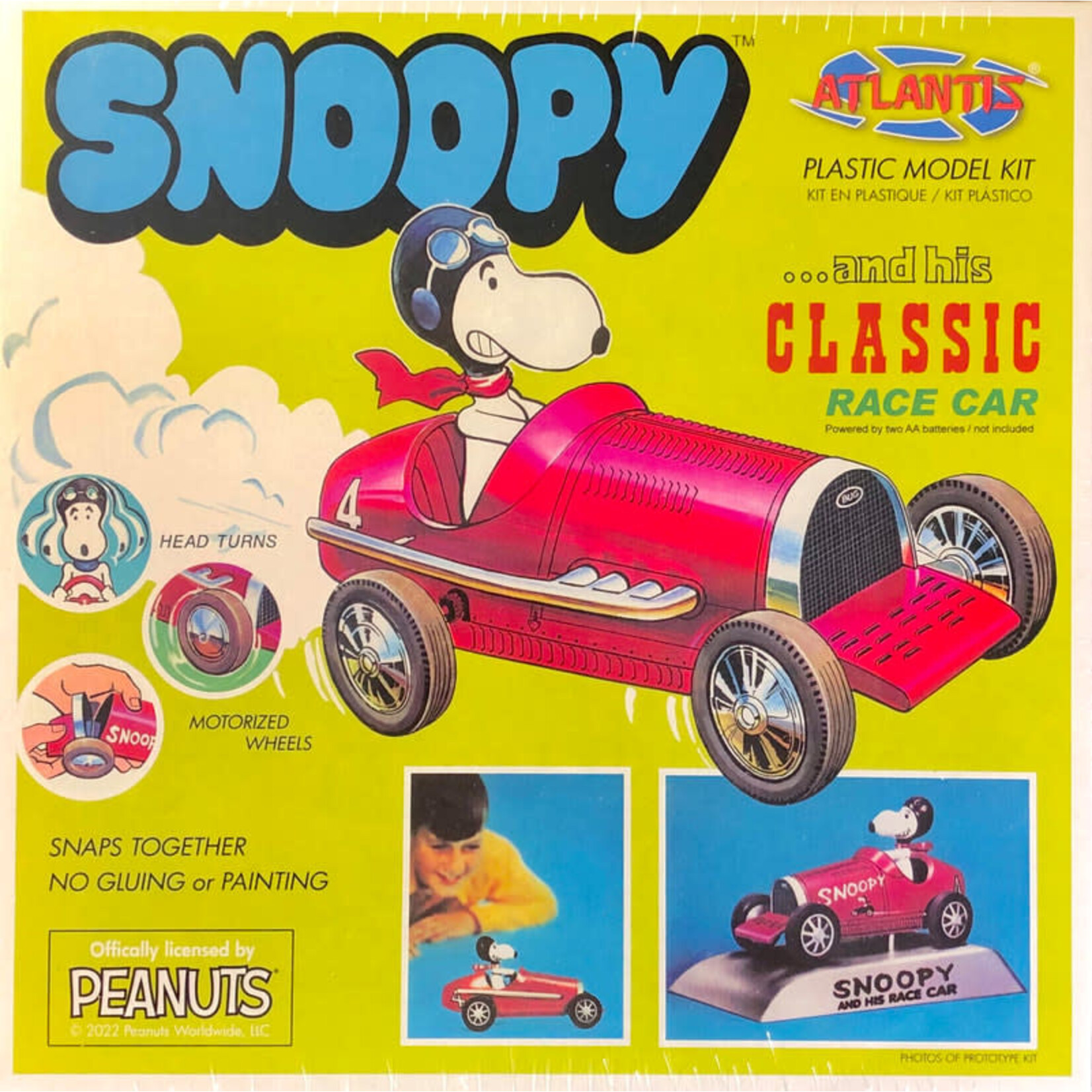 Atlantis 6894 Snoopy and His Race Car