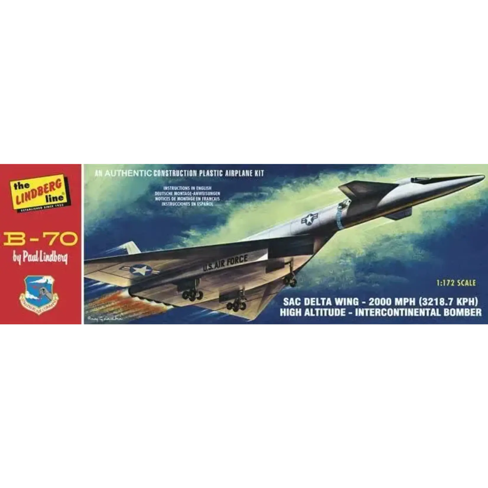 Lindberg 413 B-70 Bomber 1:172