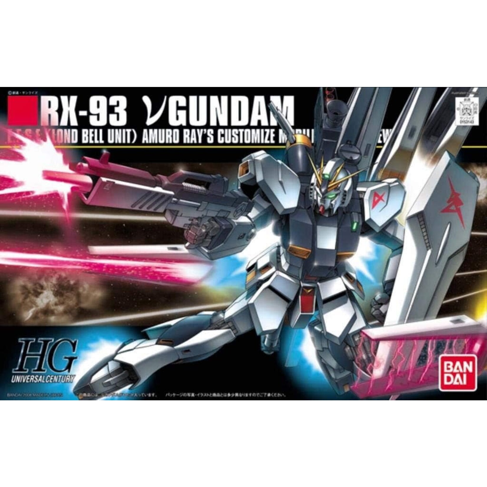 Bandai 86 RX-93 Nu Gundam Char's Counterattack