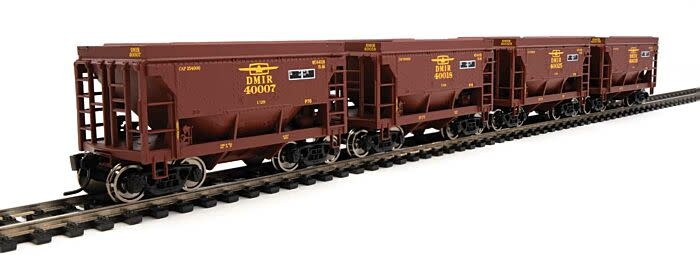 91058071 HO 24' MN Taconite Ore Car DMIR T-Bird #3 - 4 Pack