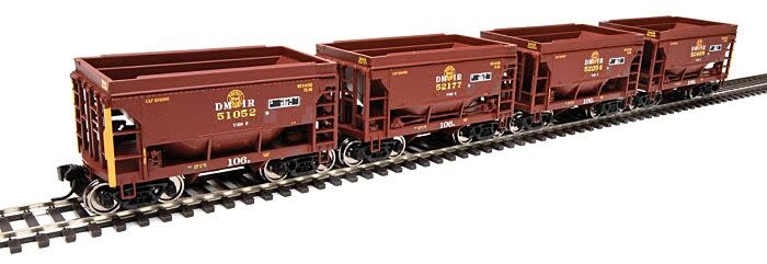 91058073 HO 24' MN Taconite Ore Car DMIR Patch #2 - 4 Pack