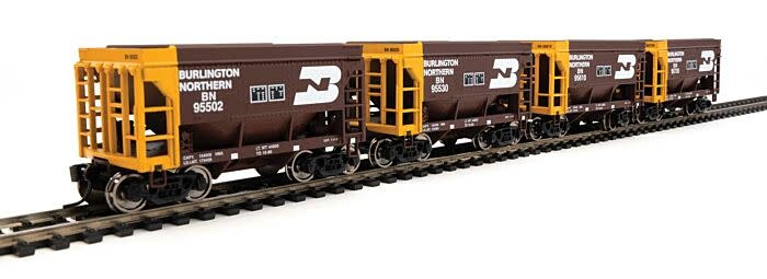 91058075 HO 24' MN Taconite Ore Car BN #1 - 4 Pack