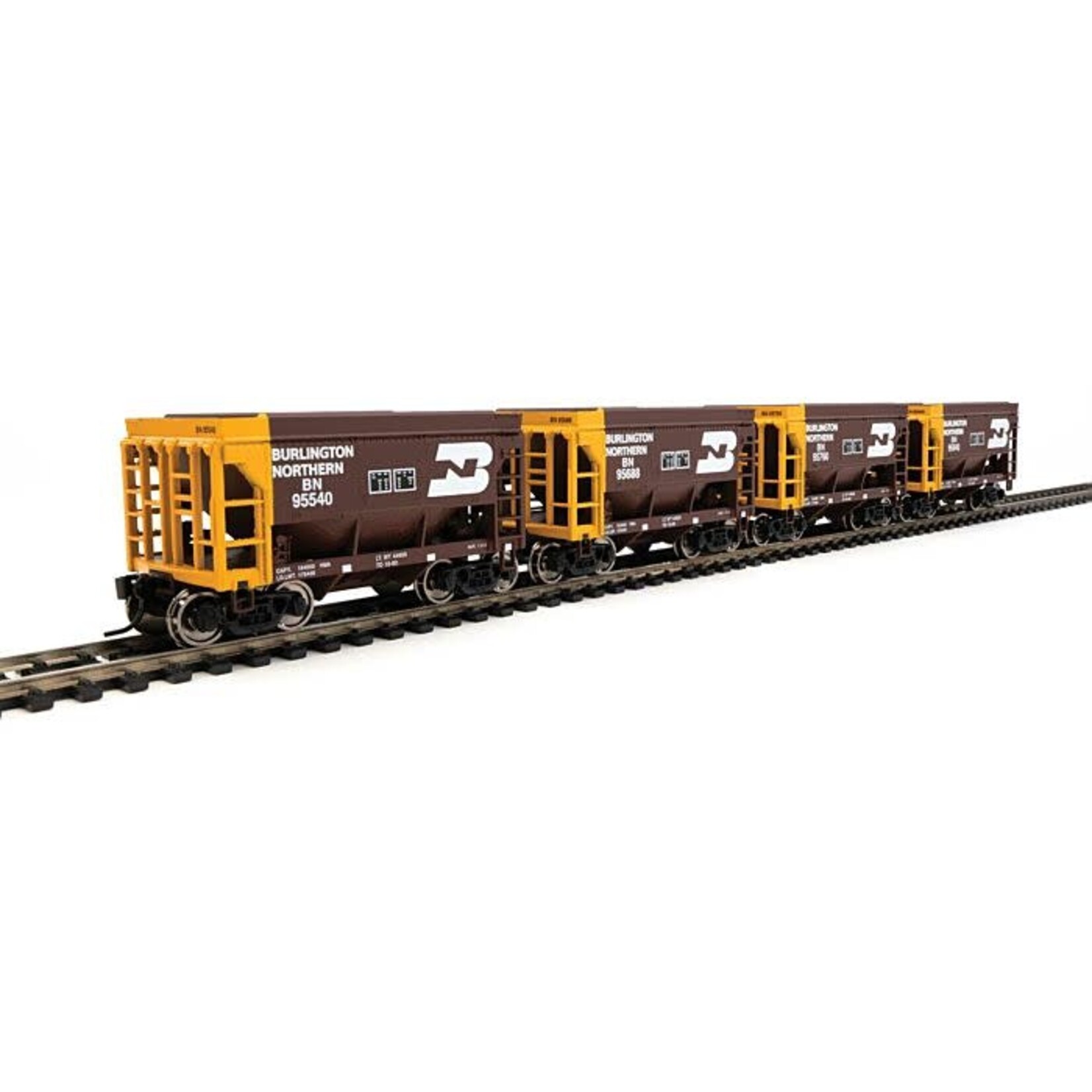 Walthers 91058077 HO 24' MN Taconite Ore Car BN #3 - 4 Pack