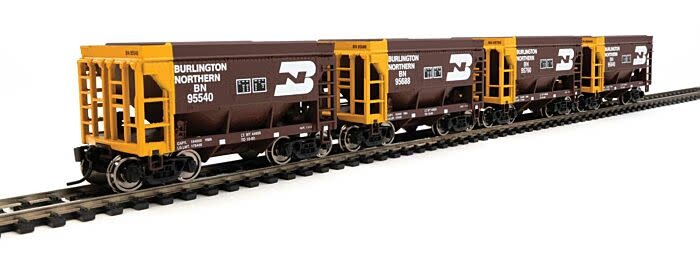 91058077 HO 24' MN Taconite Ore Car BN #3 - 4 Pack