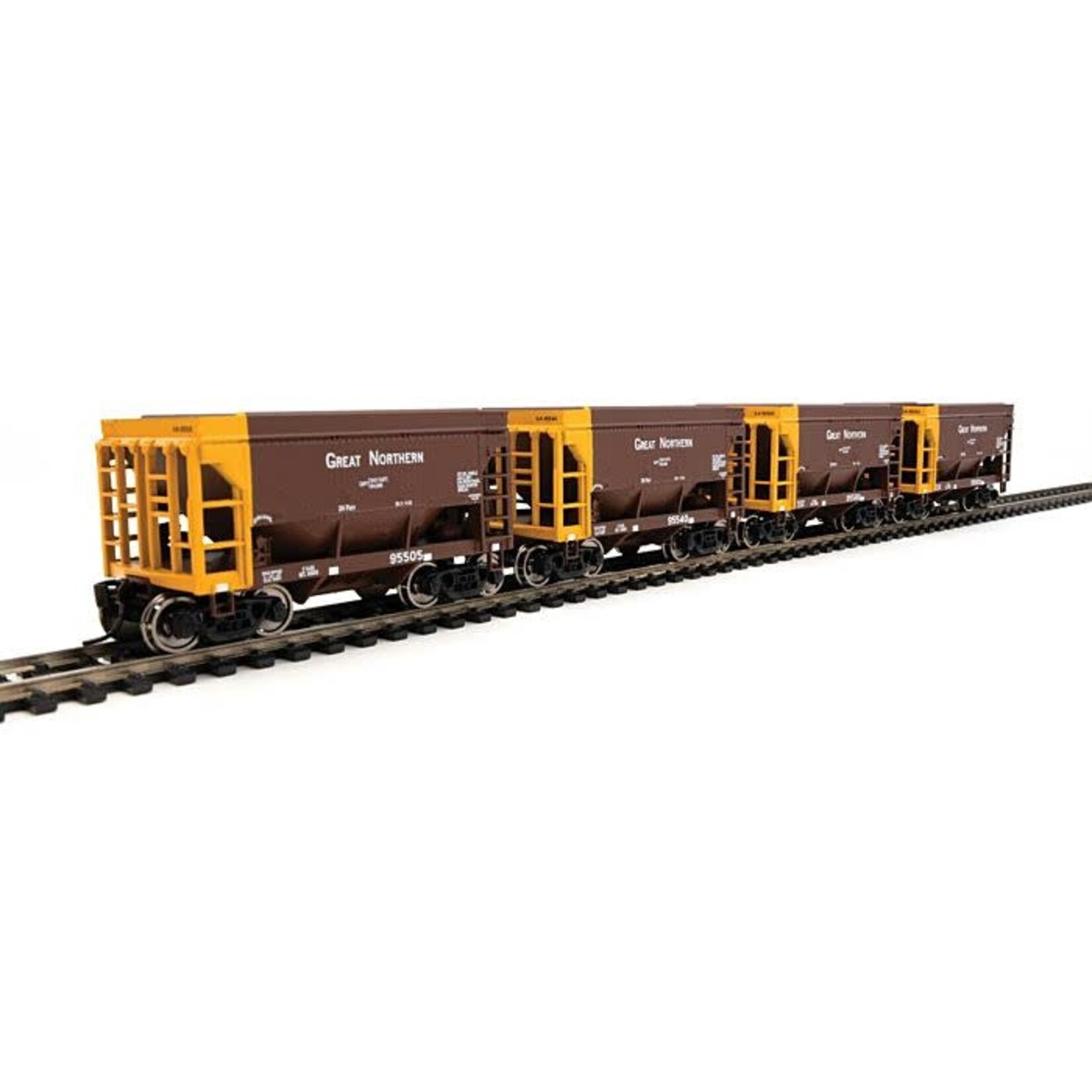 Walthers 91058079 HO 24' MN Taconite Ore Car GN #2 - 4 Pack